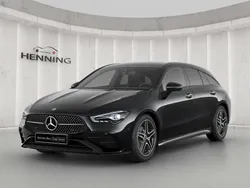 Lack kosmosschwarz Gebraucht 2023 Mercedes CLA180 AMG Limousine | 32.480 € (Fairer Preis)