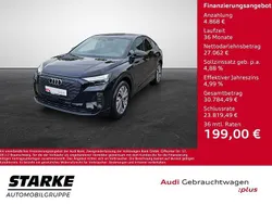 Mythosschwarz metallic Gebraucht 2022 Audi Q4 Sportback e-tron Ambiente SUV | 31.930 € (Guter Preis)