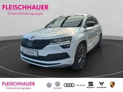 Weiss Gebraucht 2021 Skoda Karoq SportLine SUV | 28.880 € (Etwas zu teuer)