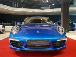 Saphirblau metallic Gebraucht 2014 Porsche 911 Carrera 4S Cabriolet Sport Cabrio | 104.991 € (Fairer Preis)