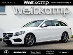 Unilack polarweiß Gebraucht 2018 Mercedes C220 AMG Kombi | 26.485 € (Teuer)