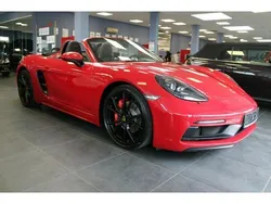 Karminrot Gebraucht 2018 Porsche Boxster GTS Sport Cabrio | 63.980 € (Fairer Preis)