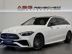 Weiß Gebraucht 2024 Mercedes C300 AMG line Limousine | 53.800 € (Etwas zu teuer)