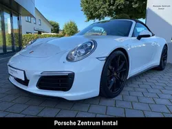 Weiß Gebraucht 2017 Porsche 911 Carrera 4 Cabriolet Cabrio | 109.890 € (Etwas zu teuer)