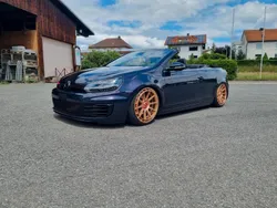 Andere außenfarben Gebraucht 2011 VW Golf Cabriolet GTD Cabrio | 13.999 € (Teuer)