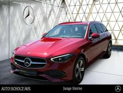 Rot Gebraucht 2024 Mercedes C300e Avantgarde Kombi | 41.939 € (Guter Preis)