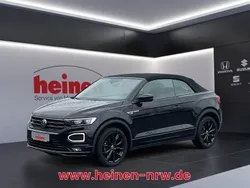 Schwarz Gebraucht 2021 VW T-Roc Cabriolet R-line Cabrio | 26.399 € (Fairer Preis)