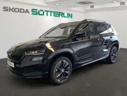 Schwarz Gebraucht 2024 Skoda Karoq SportLine SUV | 37.370 € (Teuer)