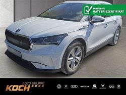 Moonweiss metallic Gebraucht 2021 Skoda Enyaq iV ecoSuite SUV | 27.460 € (Fairer Preis)