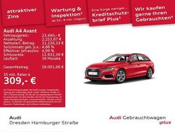 Tangorot metallic Gebraucht 2022 Audi A4 Advanced Kombi | 23.490 € (Guter Preis)