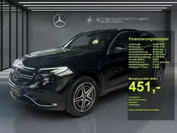 Schwarz Gebraucht 2021 Mercedes EQC400 AMG SUV | 39.161 € (Teuer)