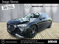 Lack obsidianschwarz (metallic) Gebraucht 2024 Mercedes E220 AMG Limousine | 54.850 € (Fairer Preis)