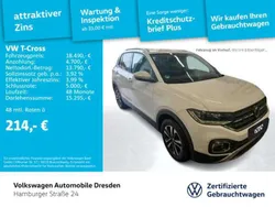 Weiß Gebraucht 2021 VW T-Cross United SUV | 18.490 € (Fairer Preis)