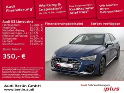 Ascariblau metallic Gebraucht 2025 Audi S3 Ambiente Limousine | 64.500 €