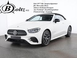 Polarweiß Gebraucht 2024 Mercedes E200 AMG Cabrio | 49.800 € (Superpreis)