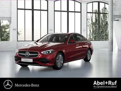 Rot Gebraucht 2024 Mercedes C200 Advanced Limousine | 38.279 € (Superpreis)