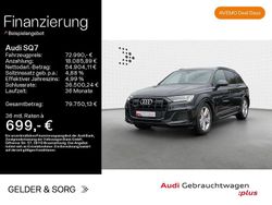 Mythosschwarz metallic Gebraucht 2022 Audi SQ7 S-Line SUV | 72.990 € (Etwas zu teuer)