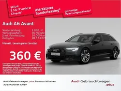 Mythosschwarz metallic Gebraucht 2024 Audi A6 S-Line Kombi | 48.373 €