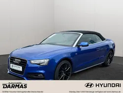Blau Gebraucht 2016 Audi A5 Cabriolet S-Line Cabrio | 22.490 € (Fairer Preis)