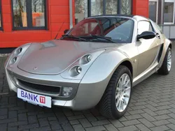 Tridionzelle silber Gebraucht 2006 Smart Roadster Brabus Cabrio | 8.499 € (Teuer)