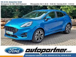 Desert island blue metallic Gebraucht 2023 Ford Puma ST-Line Coupé | 26.450 € (Etwas zu teuer)