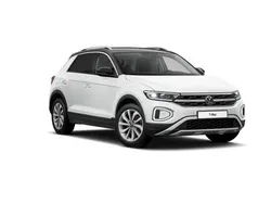 Pure white/schwarz Gebraucht 2024 VW T-Roc Style SUV | 28.499 € (Fairer Preis)