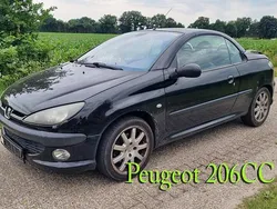 Schwarz Gebraucht 2002 Peugeot 206 CC Cabrio | 1.200 € (Fairer Preis)