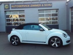 Weiß Gebraucht 2014 VW Beetle Exclusive Cabrio | 18.900 € (Teuer)