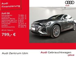 Daytonagrau perleffekt Gebraucht 2024 Audi Q8 e-tron S-Line SUV | 71.980 €