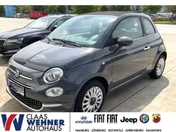 Grau Gebraucht 2021 Fiat 500C Dolcevita Cabrio | 12.440 € (Guter Preis)