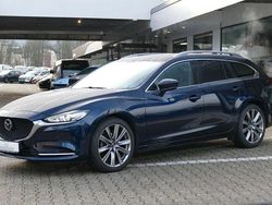 Blau Gebraucht 2019 Mazda 6 Sports-Line Kombi | 20.990 € (Fairer Preis)