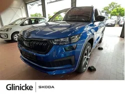 Raceblau metallic Gebraucht 2022 Skoda Kodiaq SportLine SUV | 38.880 € (Fairer Preis)
