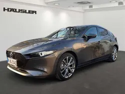 Machine gray (46g) Gebraucht 2025 Mazda 3 Exclusive-Line Limousine | 29.900 € (Fairer Preis)
