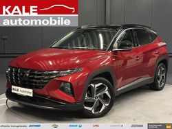 Sunset red / phantom black Gebraucht 2020 Hyundai Tucson Prime SUV | 23.970 € (Etwas zu teuer)