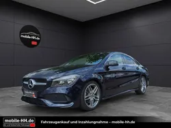 Cavansitblau lack Gebraucht 2017 Mercedes CLA220 AMG line Limousine | 24.990 € (Fairer Preis)