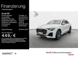 Gletscherweiß metallic Gebraucht 2024 Audi Q8 Ambiente SUV | 76.899 €