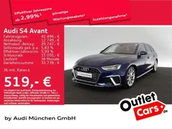 Navarrablau metallic Gebraucht 2022 Audi S4 Ambiente Kombi | 45.793 € (Superpreis)