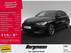 Schwarz Gebraucht 2025 Audi A3 Sportback e-tron S-Line Limousine | 55.250 €