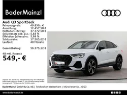 Gletscherweiß metallic Gebraucht 2024 Audi Q3 S-Line SUV | 49.830 € (Teuer)