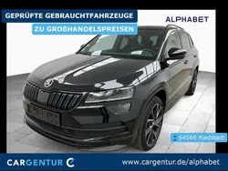 Black magic perleffekt Gebraucht 2021 Skoda Karoq SportLine SUV | 28.590 € (Fairer Preis)