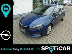 Blau Gebraucht 2021 Opel Astra Elegance Limousine | 16.500 € (Fairer Preis)