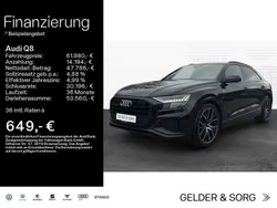 Mythosschwarz metallic Gebraucht 2021 Audi Q8 S-Line SUV | 61.980 € (Guter Preis)