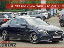 Blau Gebraucht 2018 Mercedes CLA200 AMG line Limousine | 23.960 € (Etwas zu teuer)