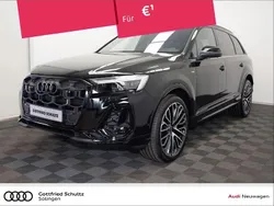 Schwarz Neu 2025 Audi Q7 S-Line SUV | 91.980 € (Guter Preis)
