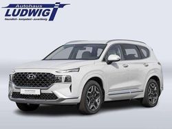 Weiß Gebraucht 2021 Hyundai Santa Fe Signature SUV | 41.900 € (Teuer)