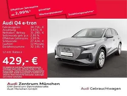 Kieselgrau Gebraucht 2023 Audi Q4 e-tron Comfort SUV | 34.756 € (Fairer Preis)