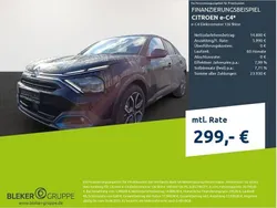 Perlaneraschwarz (metallic) Gebraucht 2022 Citroën e-C4 Shine Limousine | 20.790 € (Guter Preis)