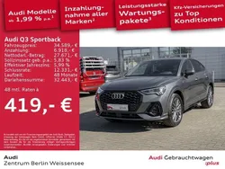 Grau Gebraucht 2021 Audi Q3 Sportback S-Line SUV | 34.589 € (Fairer Preis)