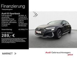 Mythosschwarz metallic Gebraucht 2024 Audi S3 Sport Limousine | 36.890 € (Superpreis)