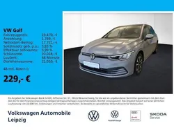 Mondsteingrau Gebraucht 2021 VW Golf VIII United Limousine | 19.470 € (Guter Preis)
